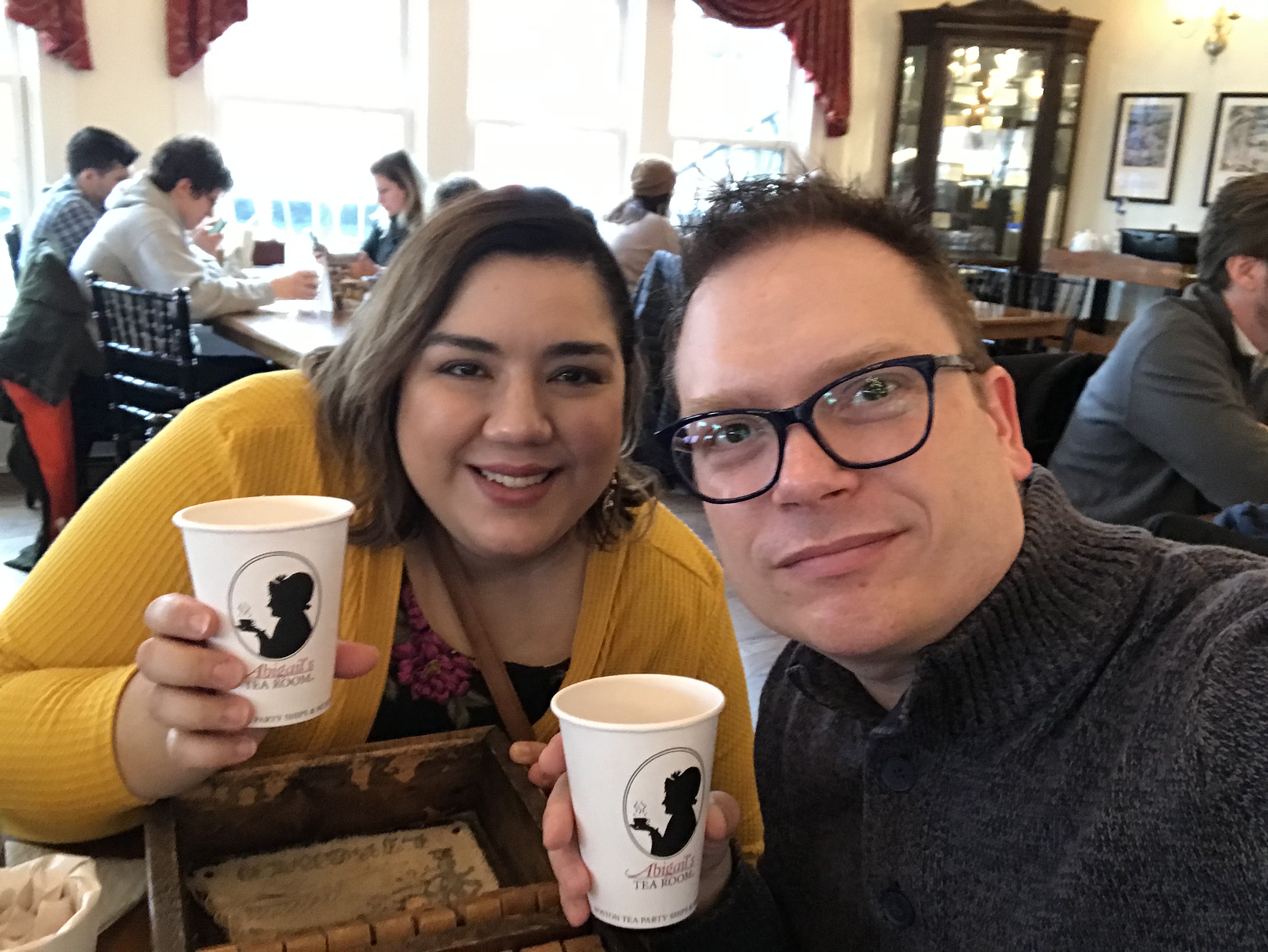 David and Andrea in Boston