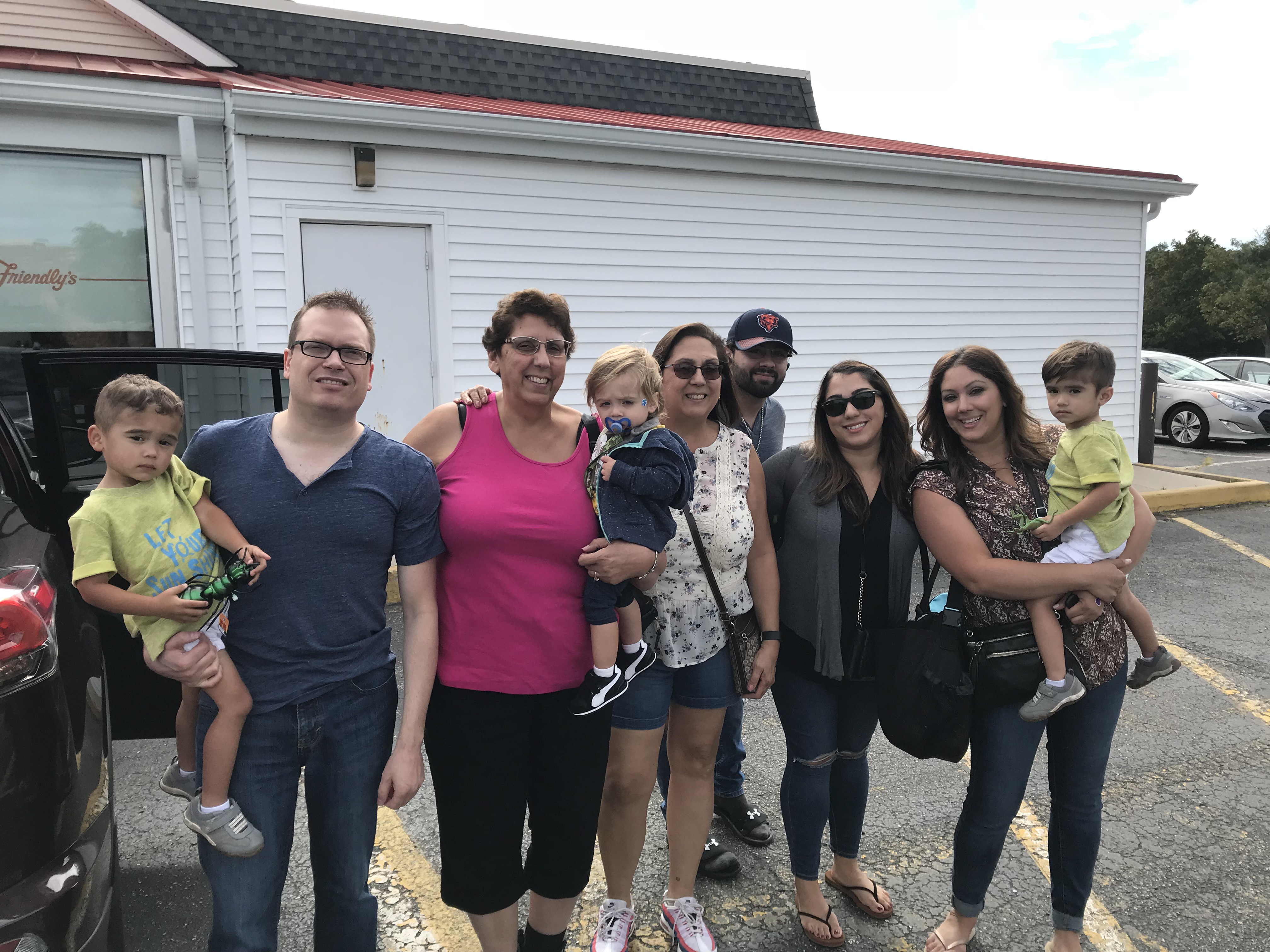 Andrea's family in NJ